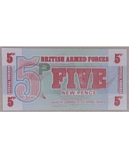  Великобритания 5 новых пенсов 1972 UNC арт. 3032-00006